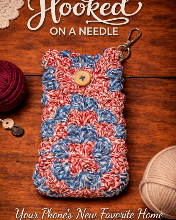 Cozy Carry Collection: Star Spangled Bloom Phone Pouch
