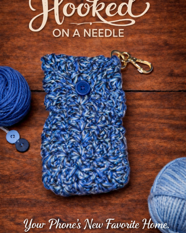 Cozy Carry Collection: Midnight Denim Phone Pouch
