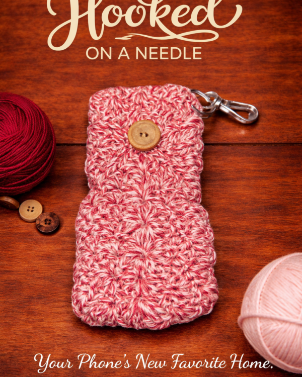 Cozy Carry Collection: Strawberry Cream Phone Pouch
